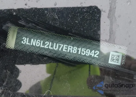 2014 Lincoln Mkz Hybrid из США, поврежденный, VIN 3LN6L2LU7ER815942